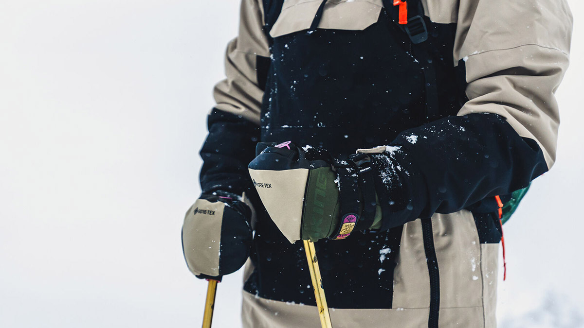 VIKING Męskie rękawice freeride'owe - Hudson GTX Mitten VIKING Męskie rękawice freeride'owe - Hudson GTX Mitten